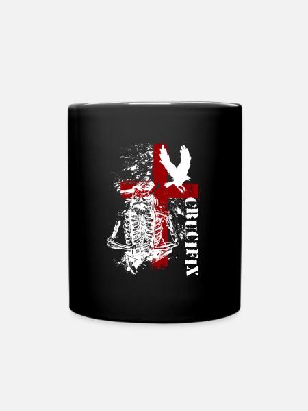 Style Crâne Cool Polkatrash - Mug uni - noir
