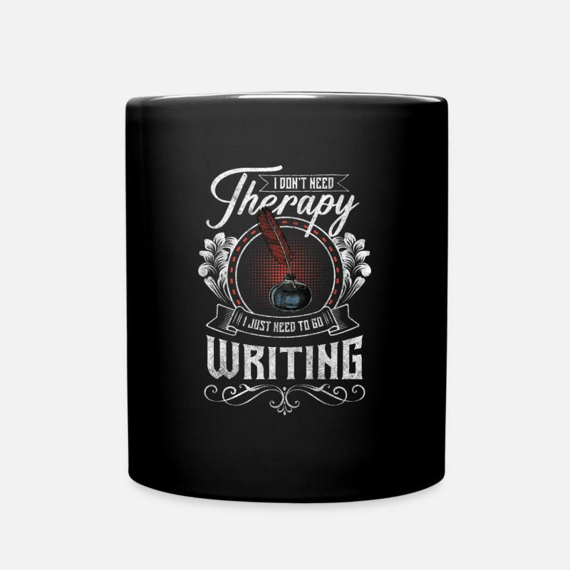 Autor Journalist - Tasse einfarbig - Schwarz