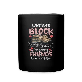 Auteur Fantasy Blogger - Mug uni - noir - Devant
