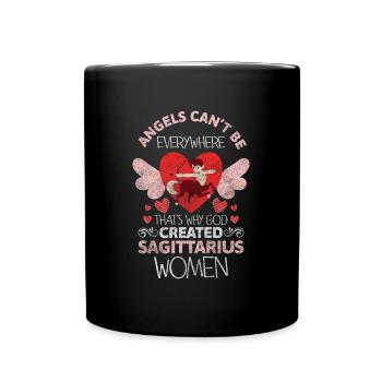 Sagittarius November Star - Full Colour Mug - black - Front