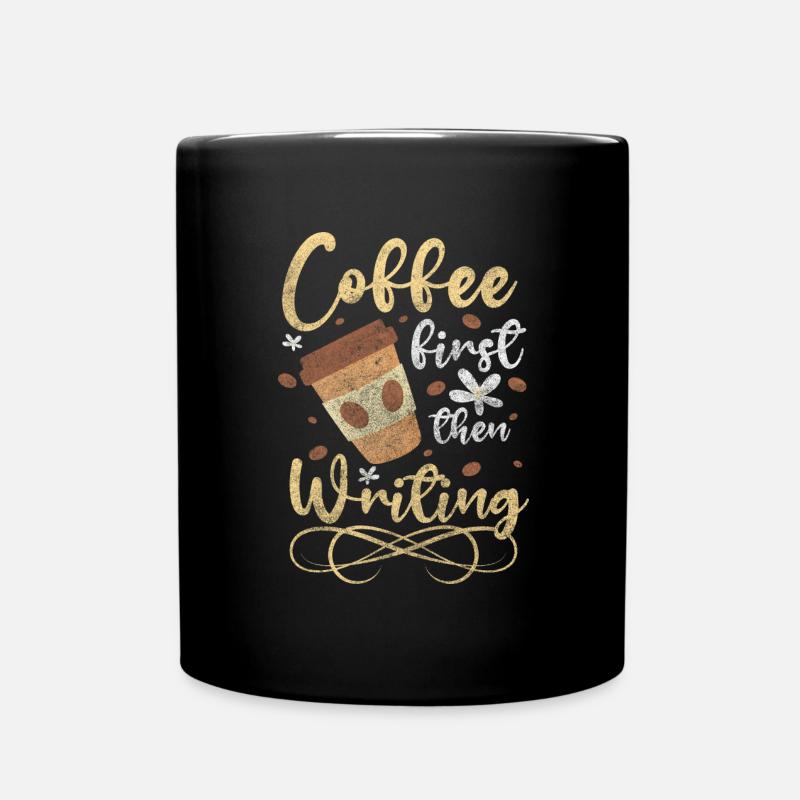 Auteur Connaissance Roman Policier - Mug uni - noir