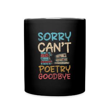 Écrivains Savoir Poètes - Mug uni - noir - Devant