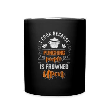 Kitchen Hobby Taste - Full Colour Mug - black - Front