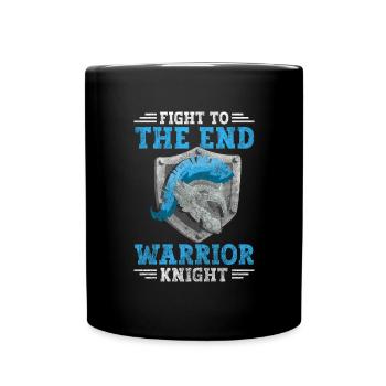 Medieval Knightly Order Armor - Full Colour Mug - black - Front