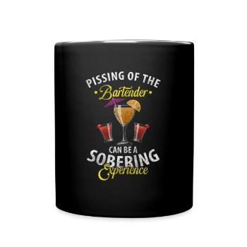 Bar Kellner Shaker - Tasse einfarbig - Schwarz - Vorne