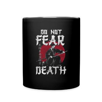 Samurai Sword Courage Ronin - Full Colour Mug - black - Front