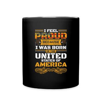 United States American Dream - Full Colour Mug - black - Front