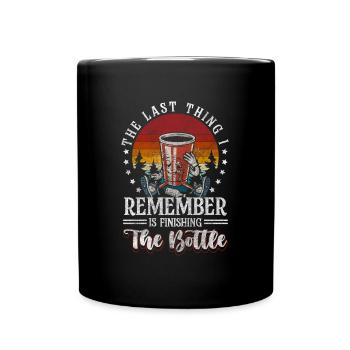 Party Freunde Mädelsabend Gemeinschaft - Tasse einfarbig - Schwarz - Vorne