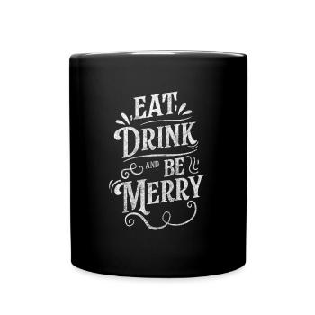 Food Hotel Selection - Full Colour Mug - black - Front