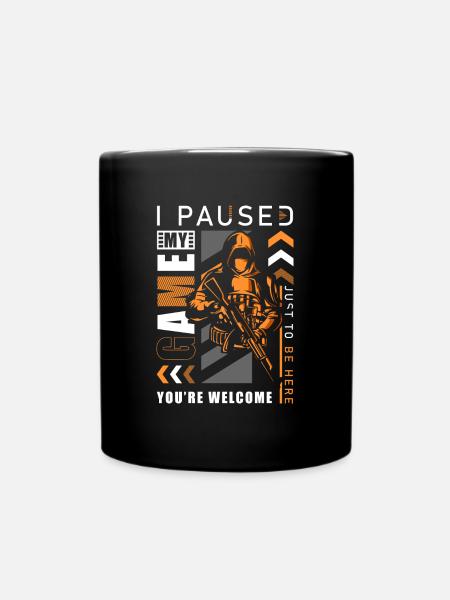 PC Computer Zocker Legende - Tasse einfarbig - Schwarz
