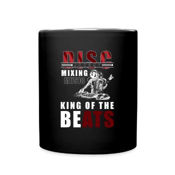 DJ Techno Party Rave - Mug uni - noir - Devant
