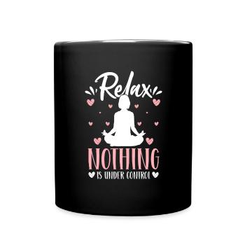 Yoga Geist Buddha Spirit - Full Colour Mug - black - Front