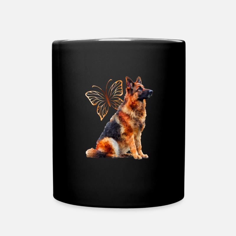 Berger allemand - Mug uni - noir