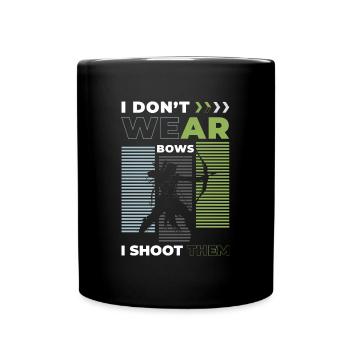 Shooter, Hunting, Shooting, Arrow - Full Colour Mug - black - Front