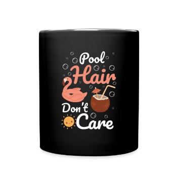 Pool, Water, Recreation, Diving - Full Colour Mug - black - Front