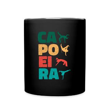 Capoeira brésilienne - Mug uni - noir - Devant