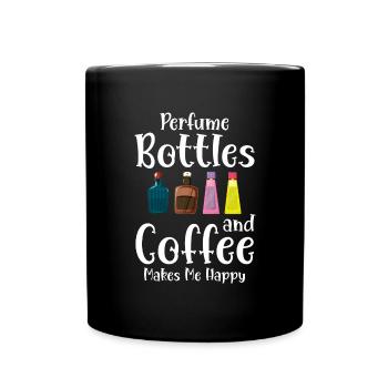 Parfum Geruch Parfümeur Duften - Tasse einfarbig - Schwarz - Vorne