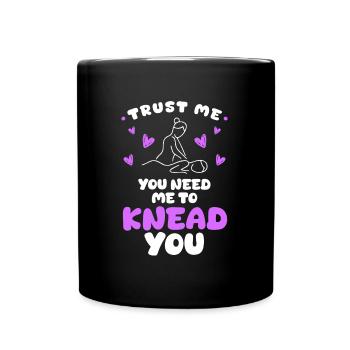Wellness Relax Care - Full Colour Mug - black - Front
