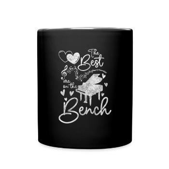 Piano Composing Melody Orchestra - Full Colour Mug - black - Front