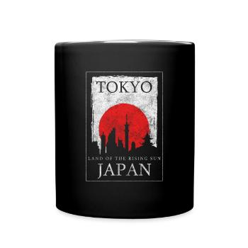 Tokyo Dream Trip Samurai Japanese - Full Colour Mug - black - Front