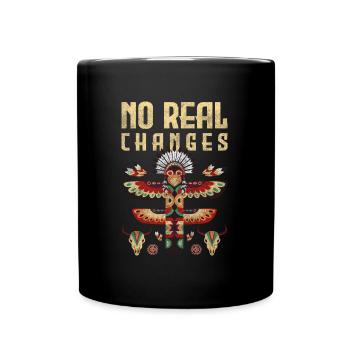Totem Guardian Wisdom God - Full Colour Mug - black - Front