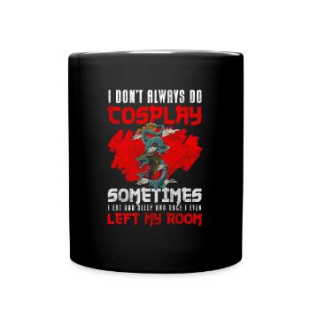 Disguise Hobby Passion Cosfan - Full Colour Mug - black - Front