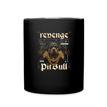 American , design for dog lovers - Full Colour Mug - black - Front