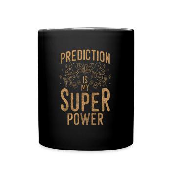 Hellseher Tarot Spirituell Leser - Tasse einfarbig - Schwarz - Vorne