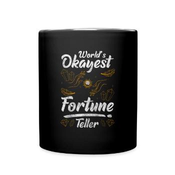 Diseuse de bonne aventure Cartes de tarot du futur Narrateur - Mug uni - noir - Devant