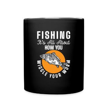 Pêche Pêche Sport Carpe - Mug uni - noir - Devant