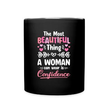 Woman Feminine Emancipation Celebration - Full Colour Mug - black - Front