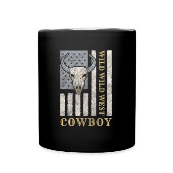Far West America Bandit Brave - Mug uni - noir - Devant