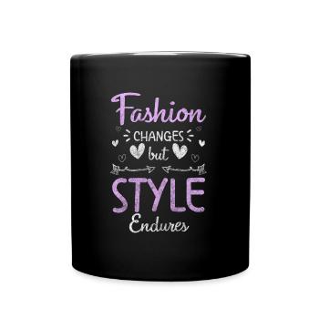 Shop Trendsetter Newfangled Fashion Boy - Full Colour Mug - black - Front