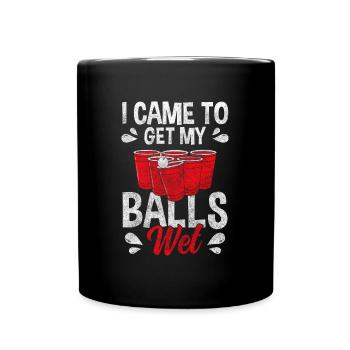 Pong Winner Fun - Full Colour Mug - black - Front
