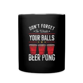Beer Celebrations Team Sports - Full Colour Mug - black - Front