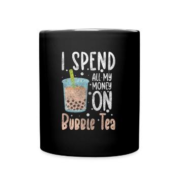 Bubble Tea Sweet - Full Colour Mug - black - Front