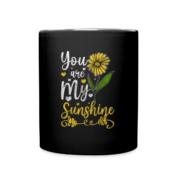 Nature Odeur Amour Saint Valentin - Mug uni - noir - Devant