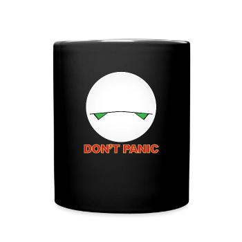 Do not panic - Full Colour Mug - black - Front