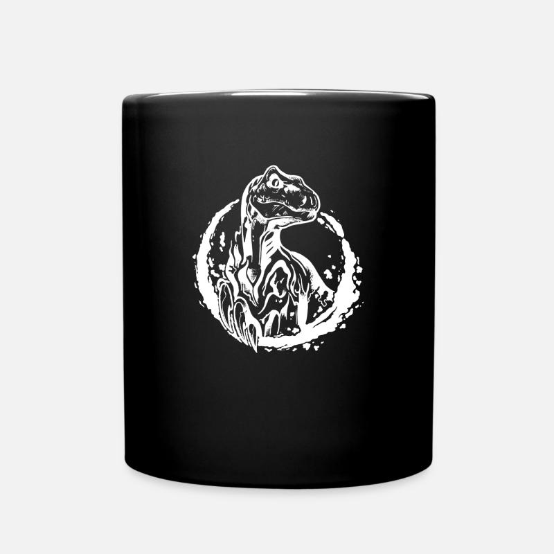 RAPTOR Blanc - Mug uni - noir