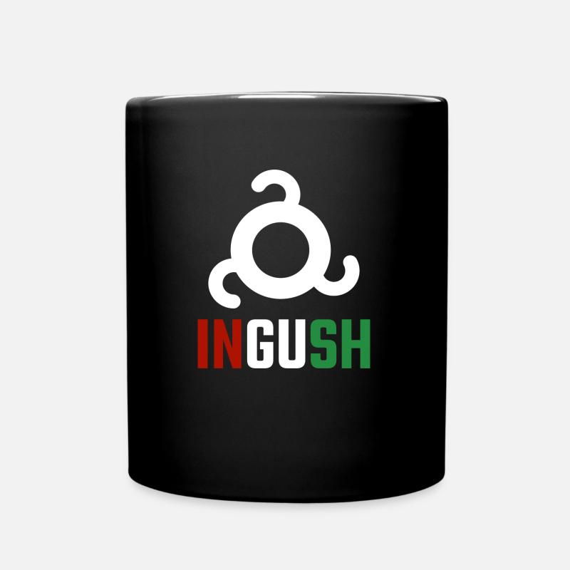 Ingushetia Inguschetia Ingush Flag Ing - Full Colour Mug - black