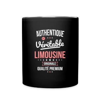 Authentique et véritable Limousine - Originale - Mug uni - noir - Devant