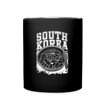 Korea Korean cuisine Bibimbap Rice - Full Colour Mug - black - Front