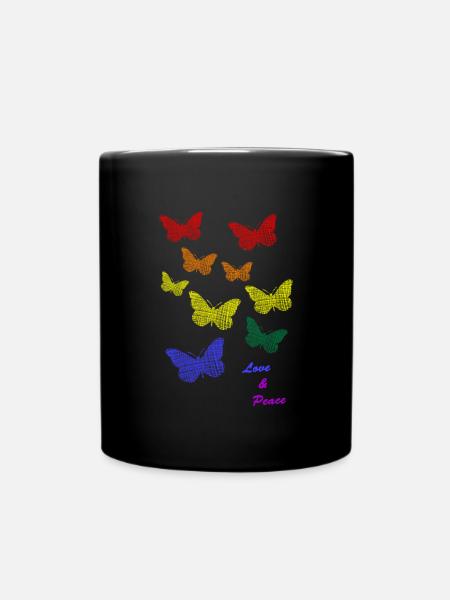 Pride Month, CSD, Love is Love, Lgbtq - Tasse einfarbig - Schwarz