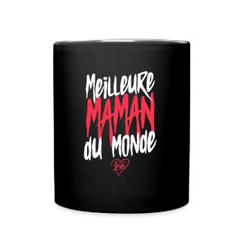 Meilleure maman du monde - Mug uni - noir - Devant