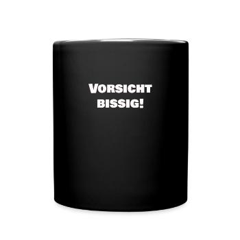 Beware Snappy Gift Funny Sayings - Full Colour Mug - black - Front