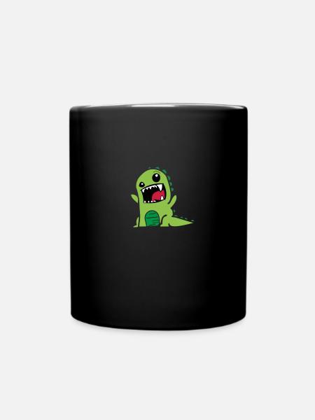 dino - Full Colour Mug - black