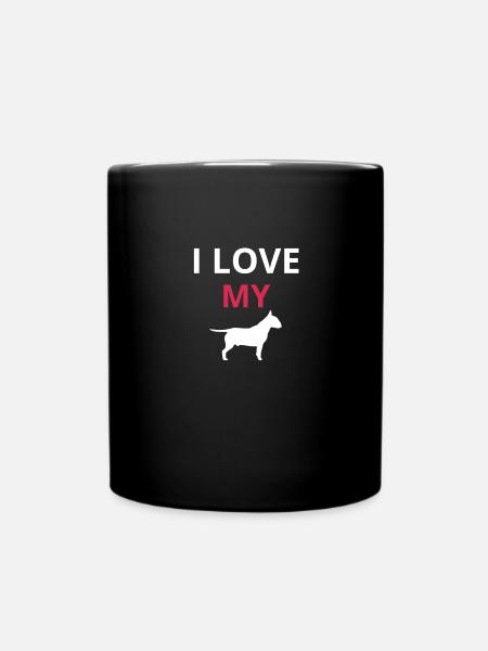 Bull Terrier - Mug uni - noir