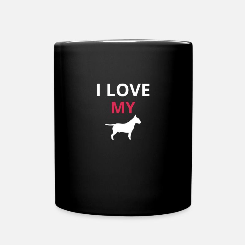 Bull Terrier - Mug uni - noir
