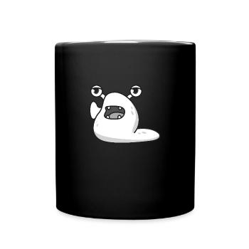 Snail monster halloween gift comic funny - Full Colour Mug - black - Front