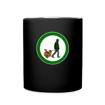 Pyro Way fireworks New Year's Eve - Full Colour Mug - black - Front